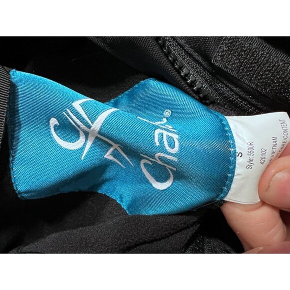 Chalet ski snow jacket coat black/white women size small - Picture 3 of 9